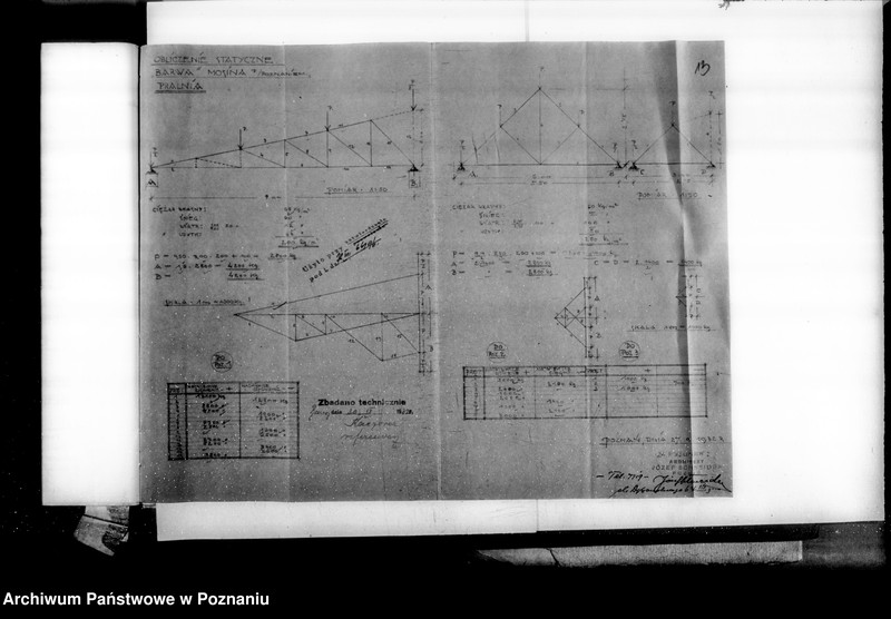 Obraz 18 z jednostki "Pralnia i suszarnia St. Kałamajskiego w Poznaniu znajdująca się w Mosinie przy ul. Farbiarskiej /zatwierdzenie zakładu/"