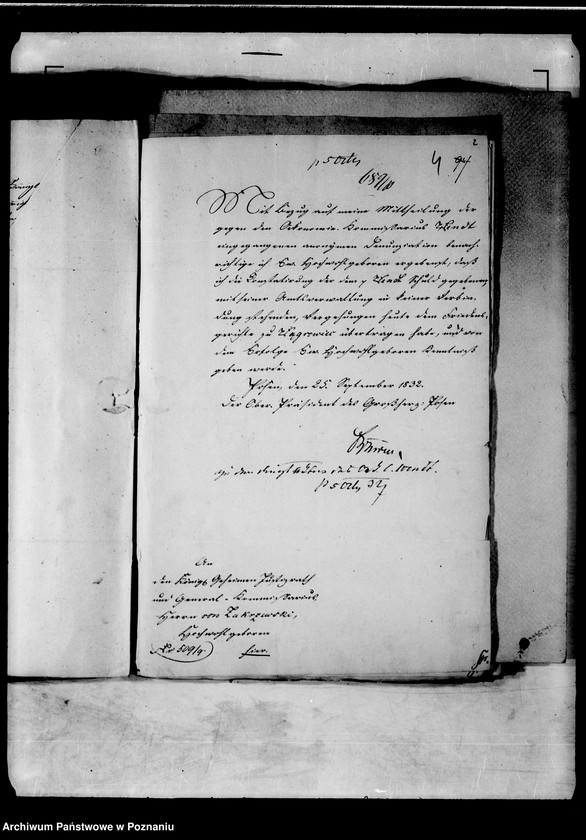 Obraz 8 z jednostki "Akta in Denuntiationssachen wider den Oekonomiekommissarius Wendt zu Wągrowiec."