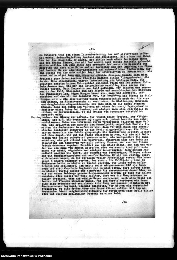 Obraz 15 z jednostki "Korespondencja prywatna dra A. Schmidta oraz wspomnienia miejscowych Niemców o wypadkach z Września 1939 roku - Herrn Dr. Schmidt"