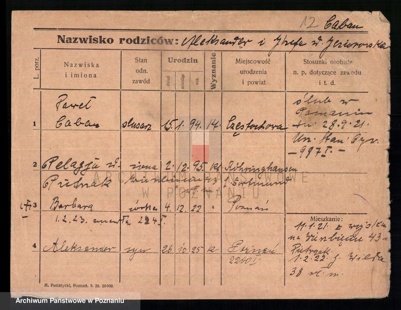 Obraz 14 z jednostki "Cabach - Cent"