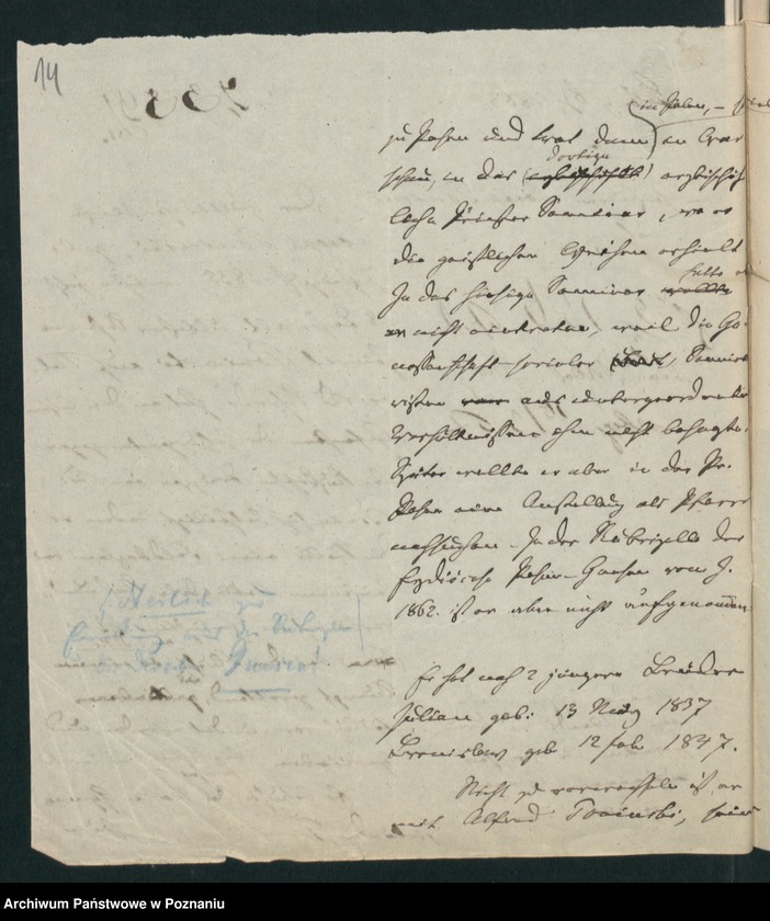 Obraz 17 z jednostki "A. betr. Familie von Poniński"