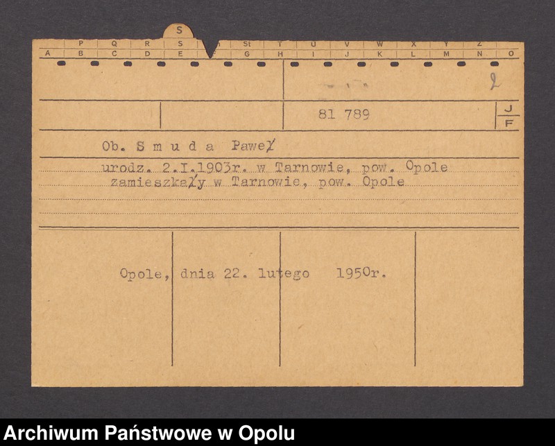 Obraz 4 z jednostki "[Jaworek Karoline, Hindenburg]"