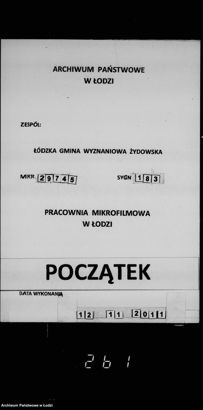Obraz 1 z jednostki "Akta dotyczące szkolnika Jakoba Cendorfa"