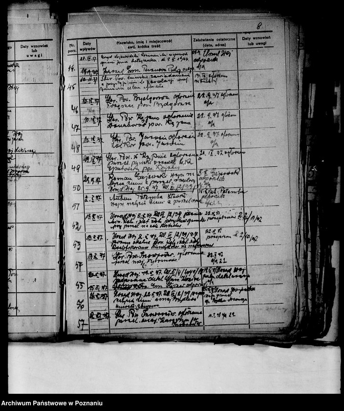 Obraz 13 z jednostki "Spisy spraw /Wydziału Rolnictwa i Reform Rolnych/"