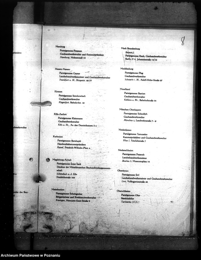 Obraz 12 z jednostki "Arbeitsgewerke (zarządzenia, wzory druków)"