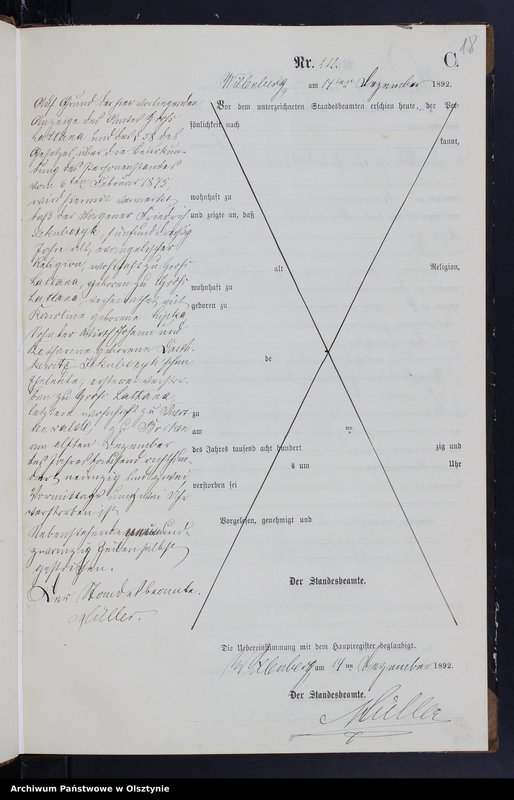 image.from.unit.number "Sterbe-Neben-Register T.II Nr 196 - 223"