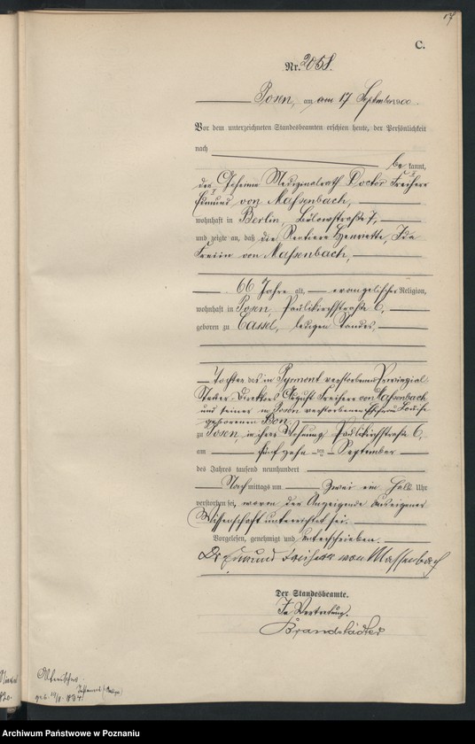 Obraz 20 z jednostki "Księga miejscowa zgonów"