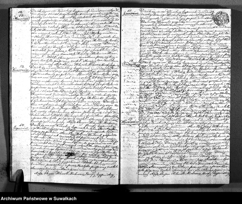 image.from.unit.number "Księga Duplikatu zawierająca w sobie Akta Urodzonych, Zaślubionych i Umarłych z Roku 1837 Parafij Leypuńskiey"