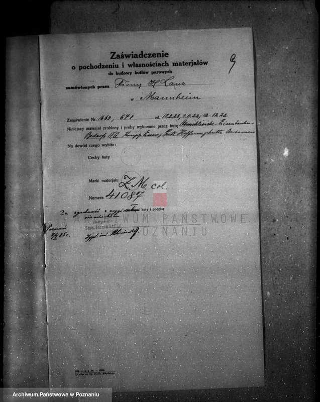 Obraz 13 z jednostki "Majętność Dąbrówka-Ludomska pow. obornicki nr porz. 5776"