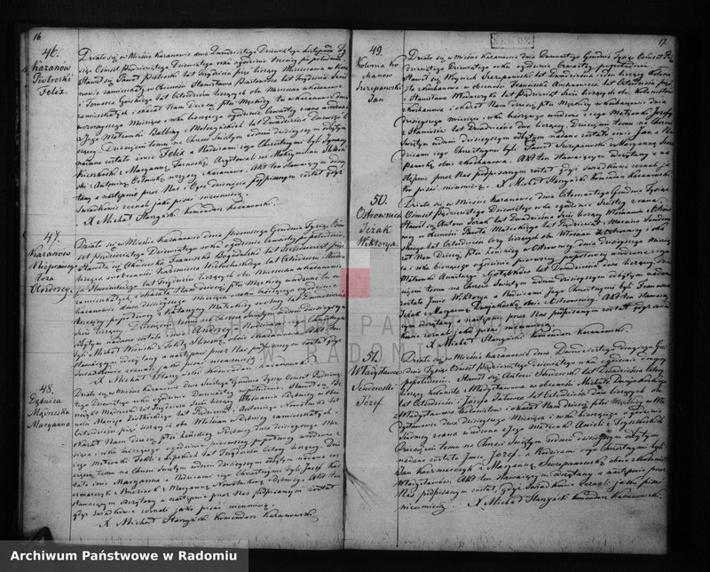 Obraz 11 z jednostki "Duplikat urodzonych, zaślubionych i śmierci w parafii Kazanów na rok 1859"