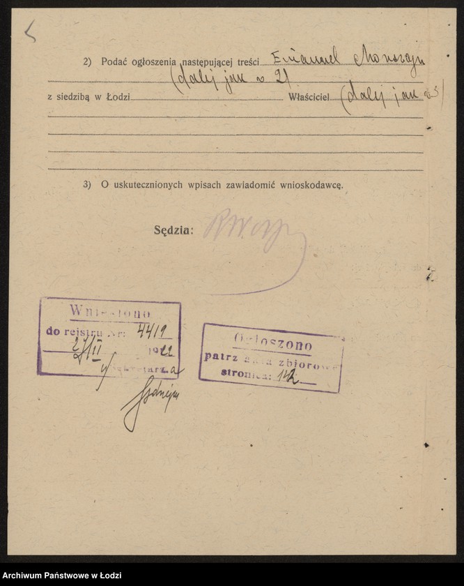 Obraz 7 z jednostki "Emanuel Monszajn- sprzedaż odpadków"