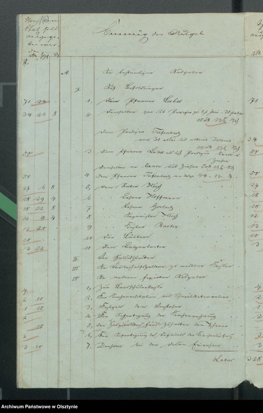 image.from.unit.number "Kirchen Kassen Rechnung von den beiden ewangelischen Kirchen zu Riesenburg"