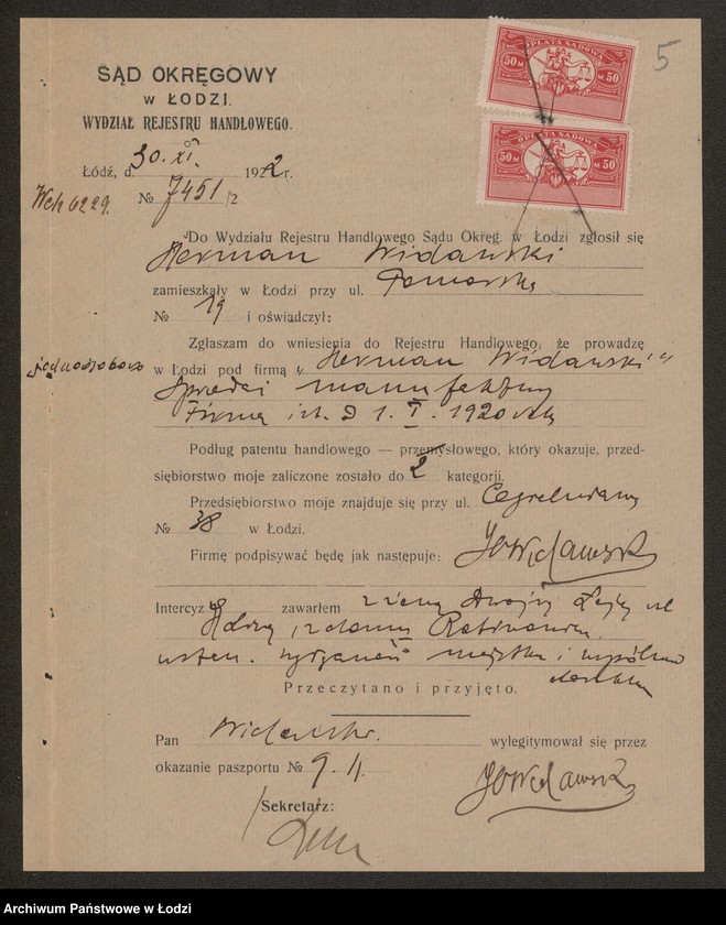 Obraz 7 z jednostki "Herman Widawski- sprzedaż manufaktury"