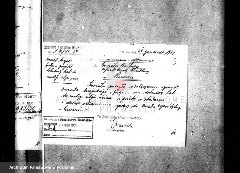 Obraz 9 z jednostki "Fabryka wyrobów drzewnych A. Koszewskiego i Spółka w Gostyniu nr woj. kotła 172"