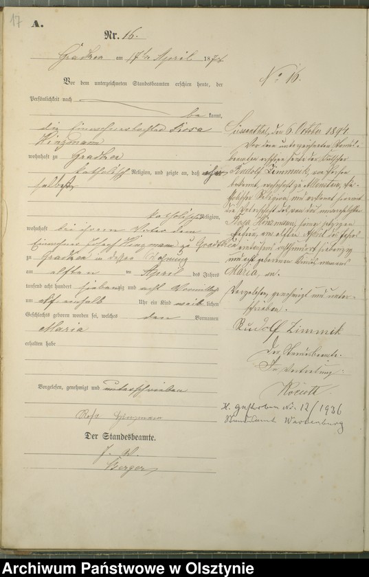 image.from.unit.number "Geburts-Haupt-Register nr 1 - 77"