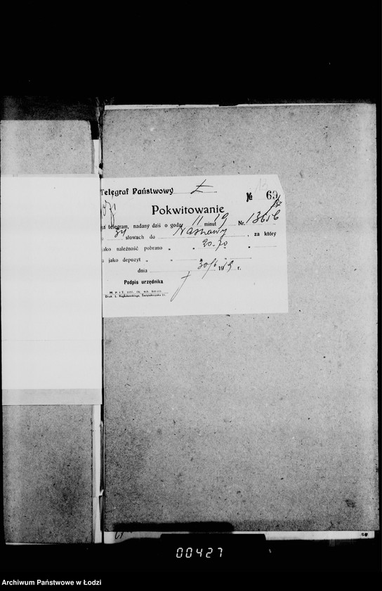 Obraz 17 z jednostki "Akta dotyczące profanacji grobów dokonanych przez żołnierzy"