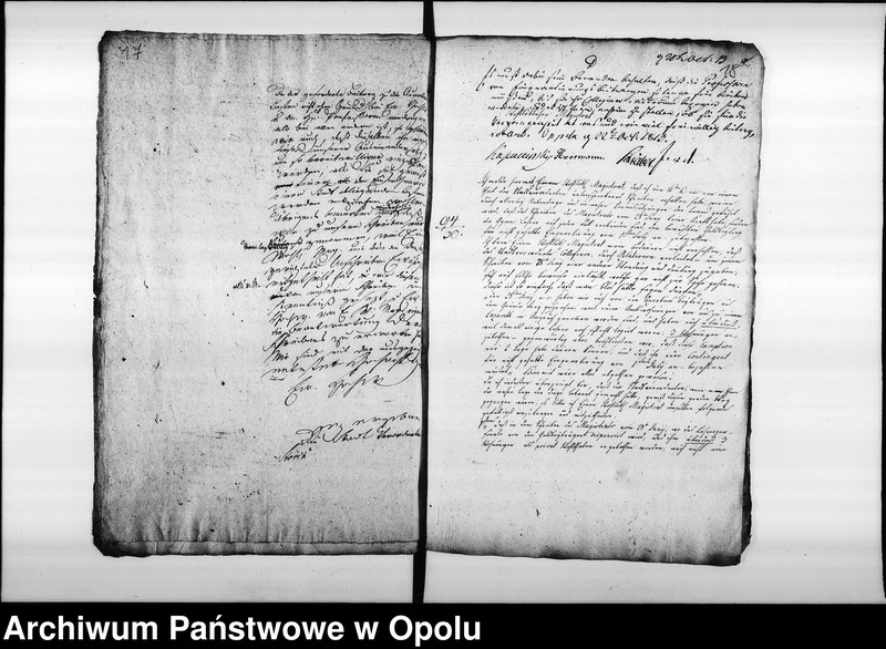 Obraz 14 z jednostki "Acta des Magistrats zu Oppeln betreffend Verpflegung der Einquartirung"