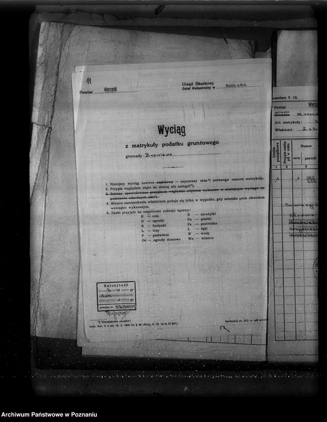 Obraz 15 z jednostki "Zestawienie parcel katastralnych i powierzchni nowego pomiaru"