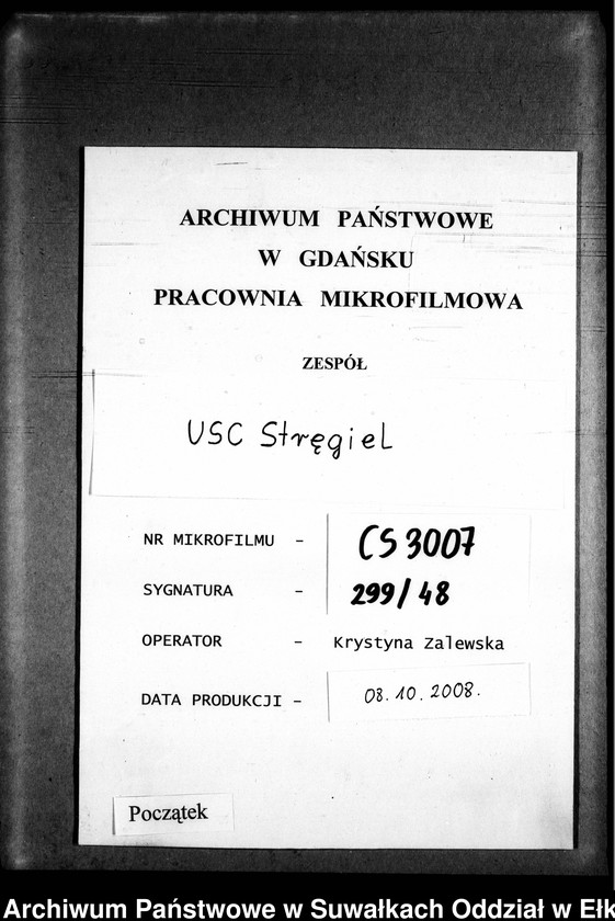 image.from.unit.number "Geburts-Neben-Register des Preussischen Standes-Amtes Gr. Strengeln Kreis Angerburg"