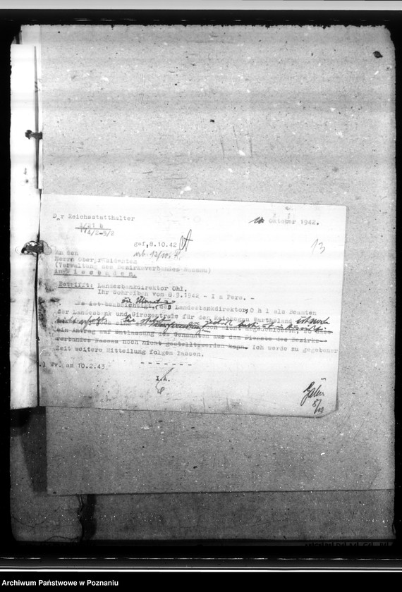 Obraz 17 z jednostki "Landesbank und Girozentrale Wartheland"