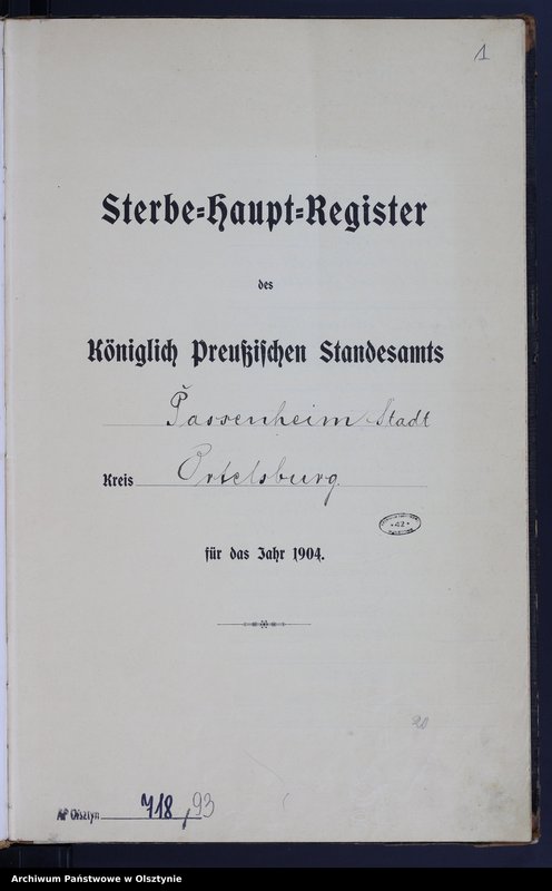 image.from.unit.number "Sterbe-Haupt-Register Nr 1 - 47"