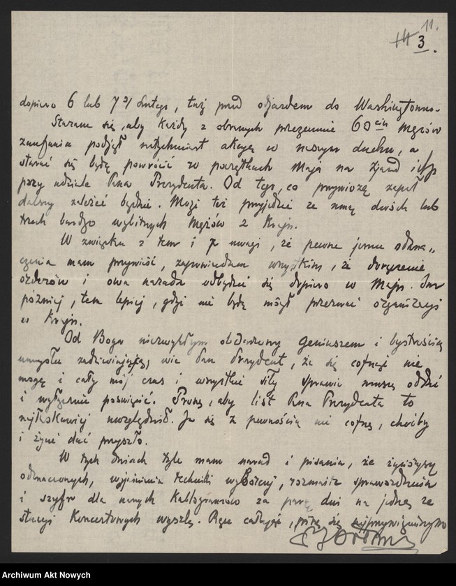 image.from.unit.number "Orłowski Józef; Załączniki: 1) wycinki prasowe; 2) rachunek dla I. Paderewskiego z 27 I 1926 r.; 3) "Odznaczenie dla Związkowców... Zjednoczeniowców... W sprawie Encyklopedii" (rękopis J. Orłowskiego); 4) "Kopia okrężnego listu do p. Siwińskiego i przyjaciół w Ameryce" J. Orłowskiego z 11 III 1926 r. (maszynopis); 5) "Mój okólnik do ustanowionych przezemnie mężów zaufania", 24 III 1926 r. (kopia - maszynopis); 6) "Kopia listu do przyjaciół w Ameryce" J. Orłowskiego z 31 III 1926 r. (maszynopis - fotokopia); 7) list Bernaczka - w imieniu "Zarządu Okręgowego Związku Towarzystw Powstańców i Wojaków" (Bydgoszcz) do J. Orłowskiego oraz I. Paderewskiego z 20 IV 1926 r. (rękopis, maszynopis); 8) "Affidewit" (oświadczenia) J. Orłowskiego z 4 IX 1926 r.; 9) list do ministra spraw zagranicznych z 26 IX 1926 r. (rękopis J. Orłowskiego, dopiski I. Paderewskiego, notatka - rękopis H. Lübke; 10) "Podpisy na liście Monarchistów" (rękopis J. Orłowskiego); Jeden list niekompletny; L.43"