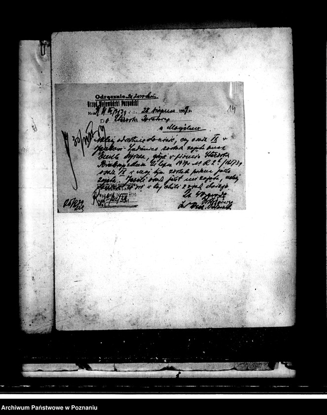 Obraz 18 z jednostki "Majątek Jankowo Ludwiniec powiatu mogileńskiego parcelacja"