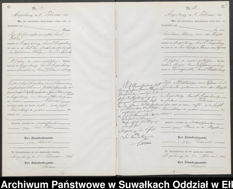 image.from.unit.number "Sterbe-Neben-Register des Preussischen Standes-Amtes Angerburg Kreis Angerburg"