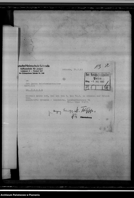 Obraz 17 z jednostki "Heimoberschule Schroda"