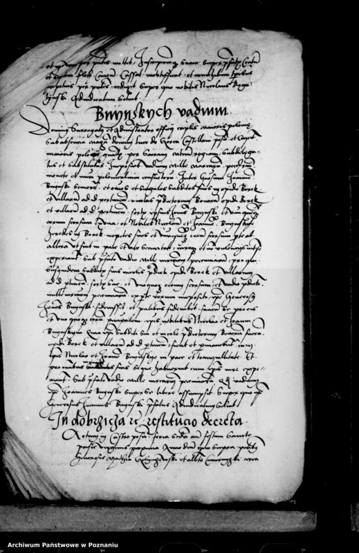 Obraz 12 z jednostki "Inscriptiones, relationes, decreta [inducta]"