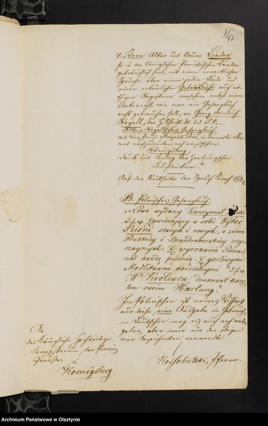 image.from.unit.number "Deutsche und polnische Gesangbücher in der Diözese Osterode"