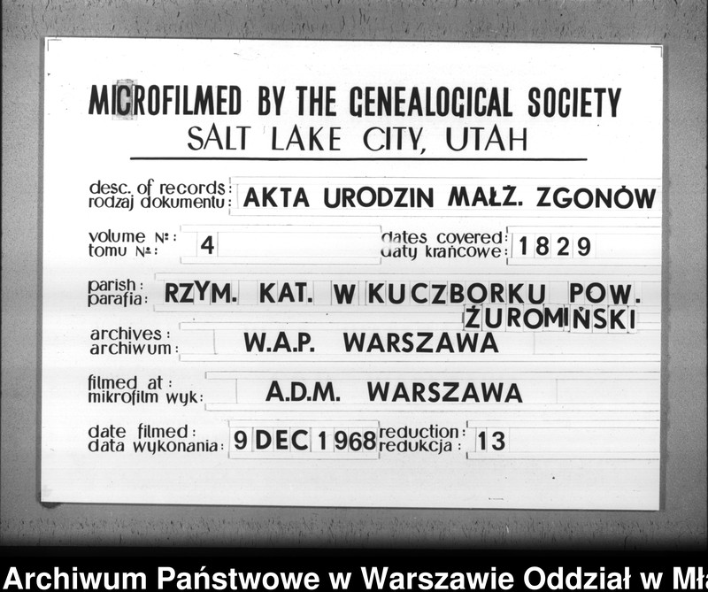 image.from.unit.number "Akta urodzin, małżeństw i zgonów"