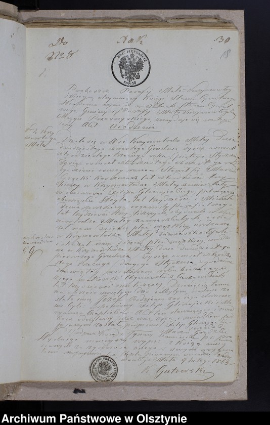 image.from.unit.number "Annexa Ślubów z Parafij Grzebskiey z Roku 1865"