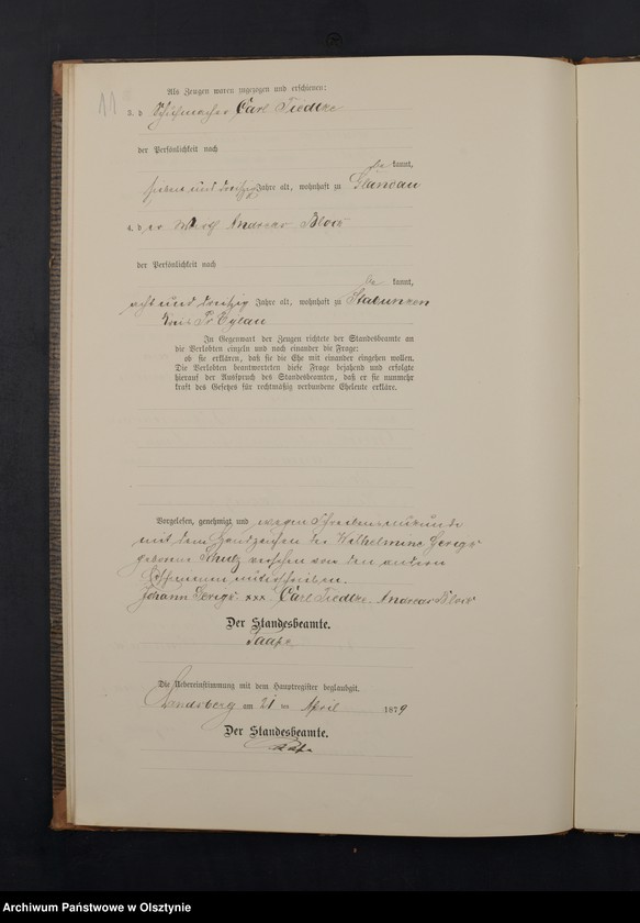 image.from.unit.number "Heiraths-Neben-Register Nr 1 - 19"