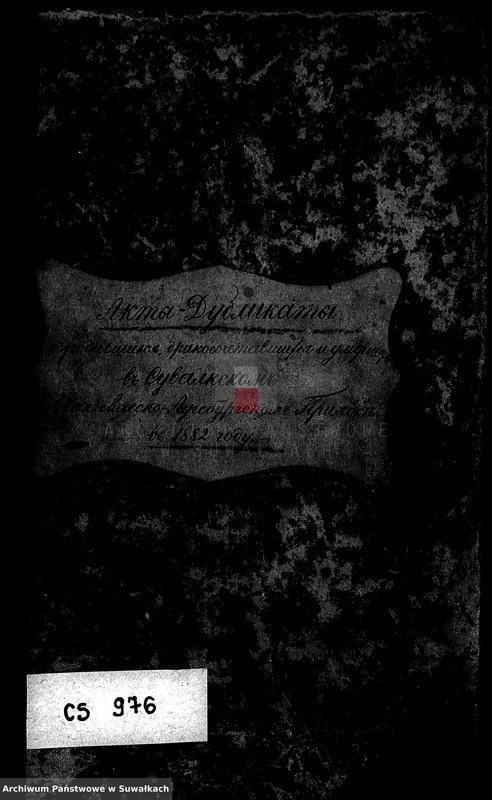 image.from.unit.number "Akty - Duplikaty o rodivšichsja, brakosočetavšichsja i umeršich v Suvalskom Evangeličesko-Augsburgskom Prichode v 1882 godu"
