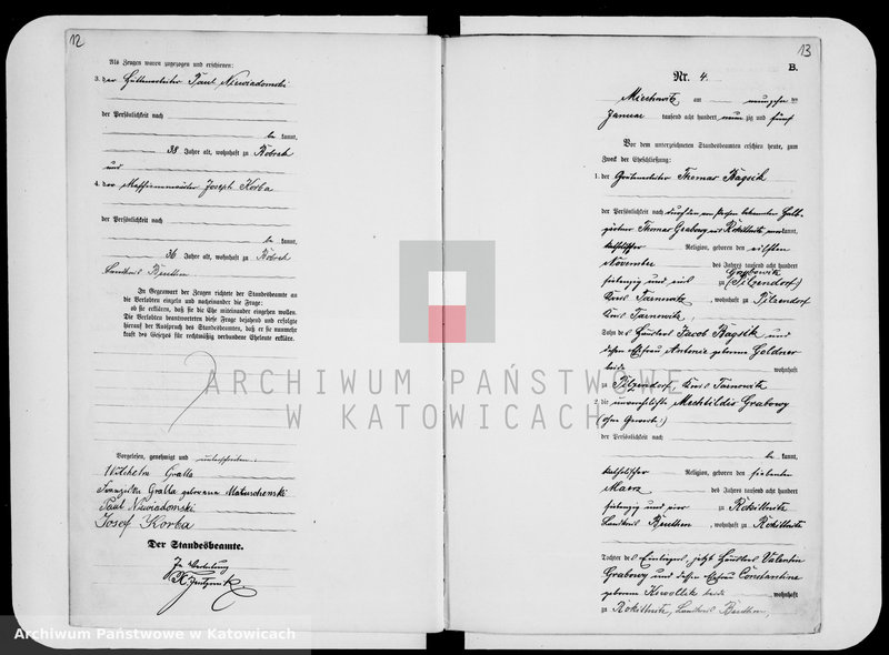 image.from.unit.number "Księga małżeństw za rok 1895 [nr 1 - 113]"