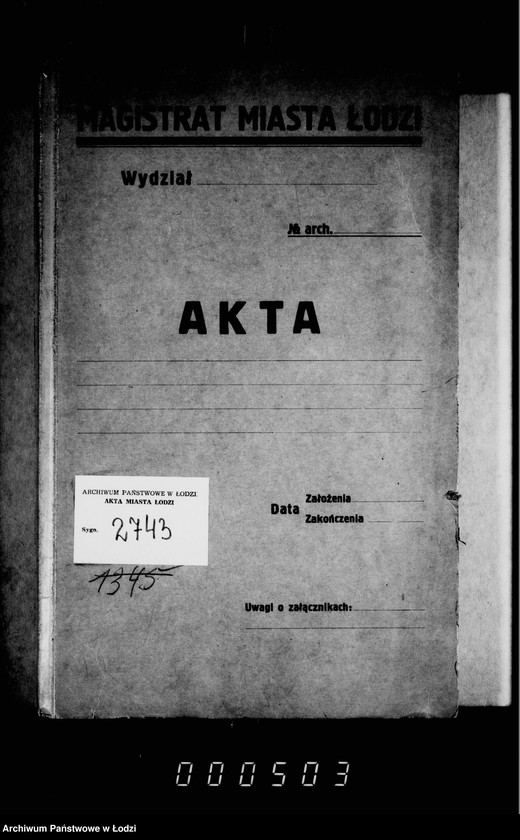 Obraz 4 z jednostki "O nedoimkach po knigam Lodzinskago Uezdnago Kaznačejstva za II ju polovinu 1901 goda"