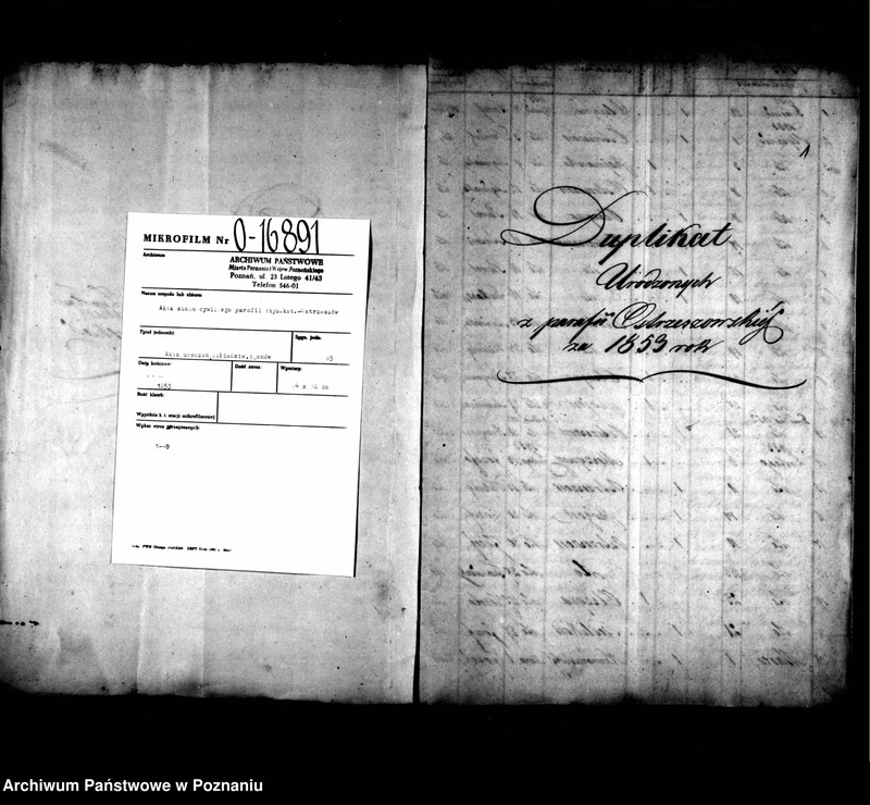 image.from.unit.number "Duplikaty zaślubionych, urodzonych, zmarłych"