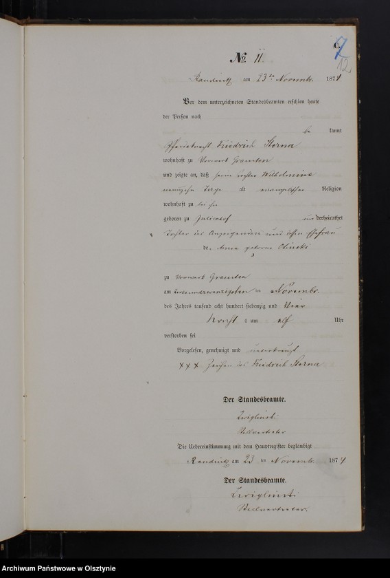 image.from.unit.number "Sterbe-Neben-Register Nr 1 - 24"