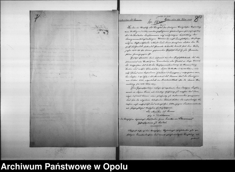 Obraz 17 z jednostki "Acta des Magistrats zu Oppeln betreffend den Consum-Verein"