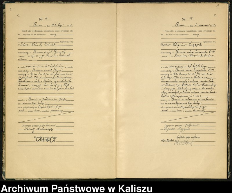 Obraz 12 z jednostki "[Księga zgonów]"
