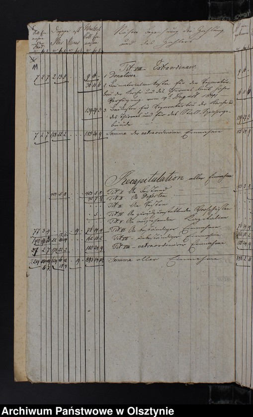 image.from.unit.number "Rechnung der Kirchen Kassen Kruklanken"