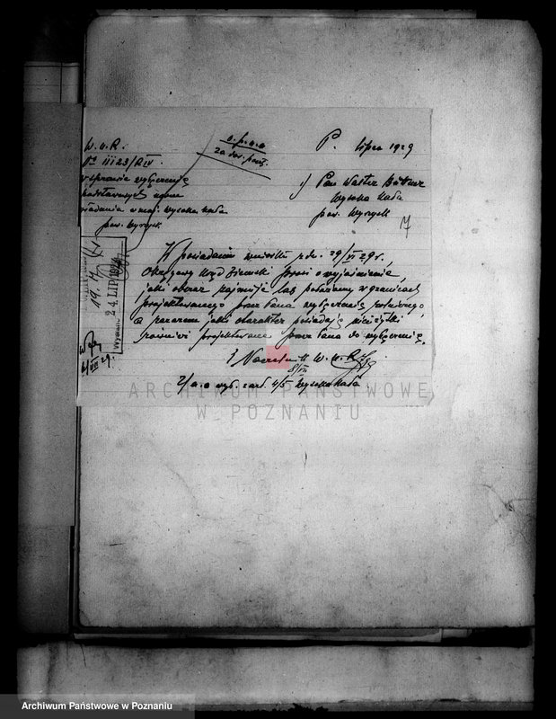 Obraz 14 z jednostki "Majątek Wysoka Mała wyłączenie z art.. 4 i 5 ustawy o wykonaniu reformy Welter Buttner"