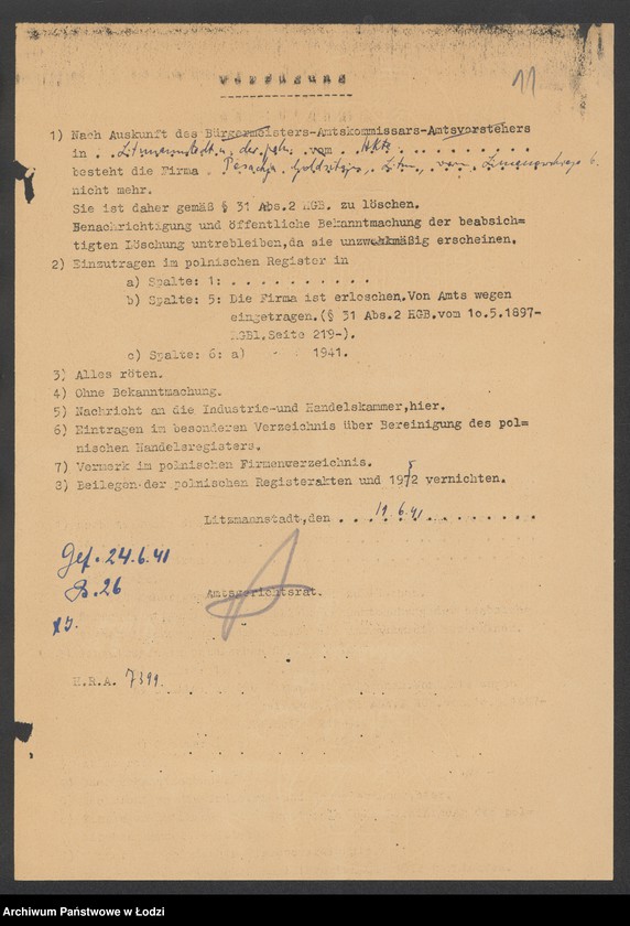 Obraz 13 z jednostki "Pesachja Goldsztajn- sprzedaż mięsa"