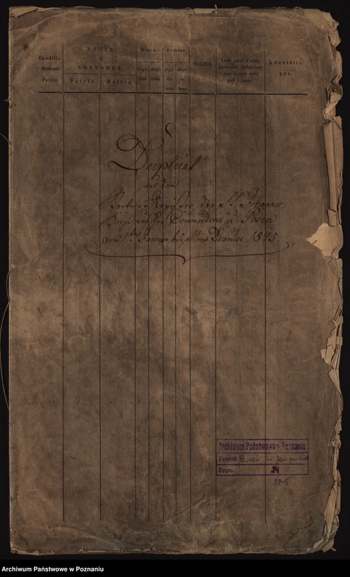 Obraz 2 z jednostki "Księga zgonów"