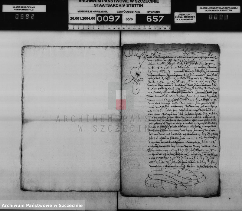 Obraz 4 z jednostki "Paul v. Glasenapp zu Pollnow und Manow / Martin v. Kleist zu Dargen: Bürgschaftsschuld [für Joachim v. Puttkamer zu Poberow]."