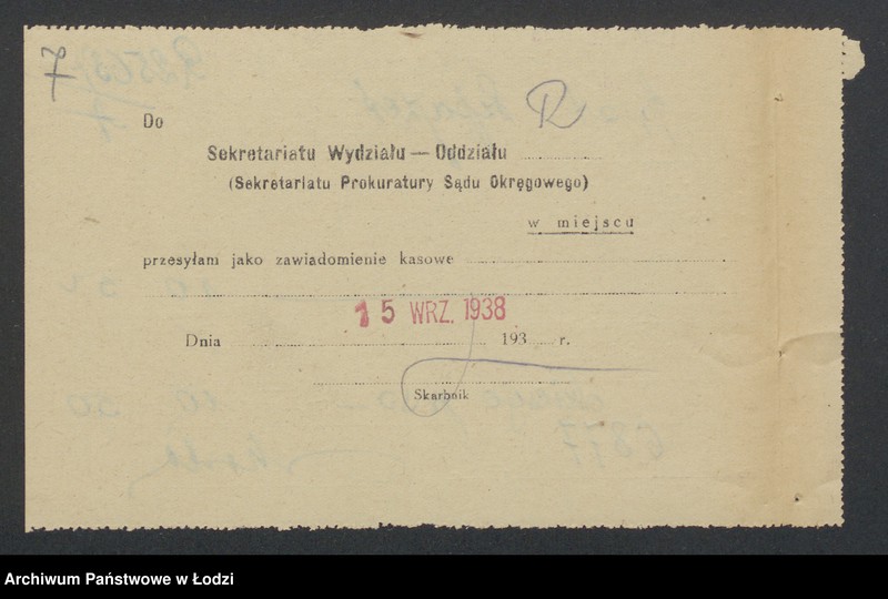 Obraz 9 z jednostki "Abram Zajnwel Szpajzer- sprzedaż manufaktury"