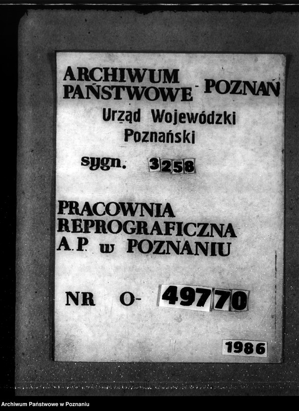 Obraz 1 z jednostki "Nadzór nad gospodarką w lasach majątku Kosowo w powiecie gostyńskim"