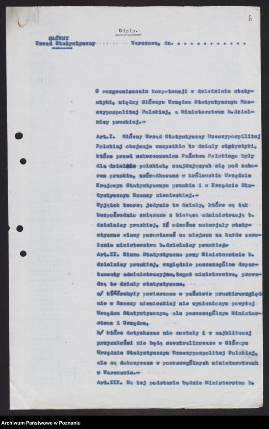 Obraz 8 z jednostki "[Organizacja i zakres kompetencji Departamentu Aprowizacji]"