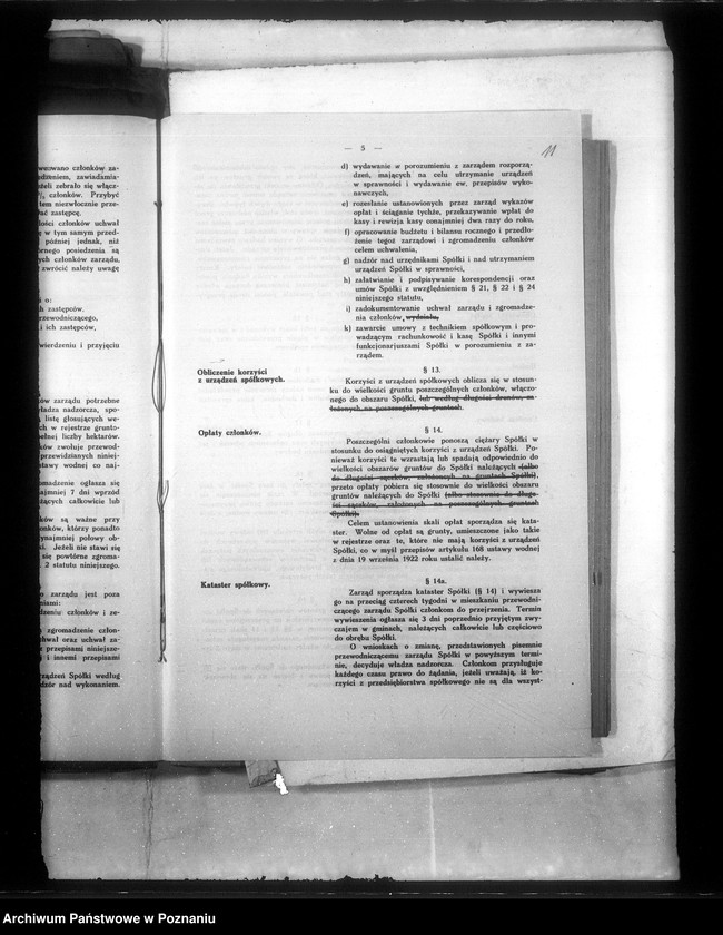 Obraz 17 z jednostki "Bildung der Draenage-Genossenschaft in Tuczno und Umgegend im Kreise Inowrocław"